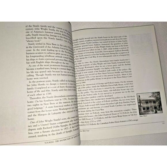 Touring the Backroads of North Carolina's Lower Coast Daniel W. Barefoot 1995" - Picture 10 of 11